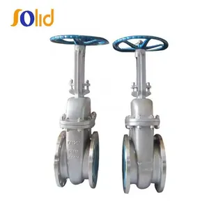 DIN Standard Cast Steel WCB CF8M Stainless Steel F5 Gate Valve thumbnail-1