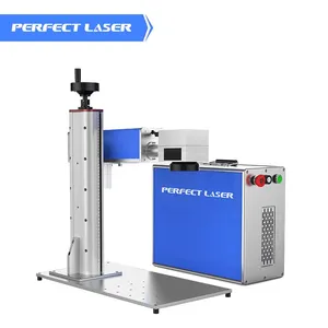 Perfect Laser Hot Sale 20W 30W 50W Desktop CNC Metal Plastic Fiber Laser Engraver Marking Machine thumbnail-1