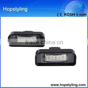 LED Light Car Accessory China Factory for Benz W220 LED License Plate Lamp Canbus No Error Code thumbnail-1