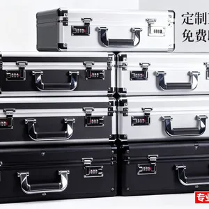 Professional Aluminum Tool Case Series - Black & Silver Collection for Heavy-Duty Equipment Storage thumbnail-1