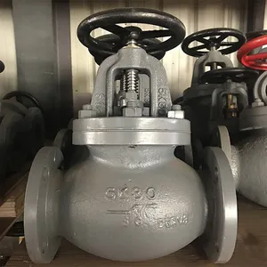 Chengzhi 10k Marine Japanese Standard Cast Iron Flange Straight Through Globe Valve Jis F7307, Cb/t4010 - 2005 thumbnail-5