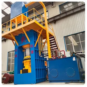 Particle Steel Press Steel Slag Particles, Steel Hot Pressing Machine, Engineering Counterweight Equipment Waste Metal Hot Pressing Equipment thumbnail-1