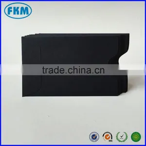 Open End Notched Edge, Gift Certificate Holder Escort Card Holder Black Card Sleeve thumbnail-4
