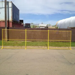 Canada Temporary Fence With Anti-Climb Design and 3mm Wire Gauge thumbnail-5