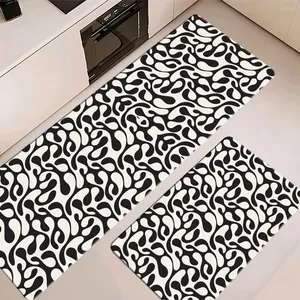 Classic White and Black Style Anti-Fatigue Rugs Kitchen Anti-Fatigue Mat thumbnail-5
