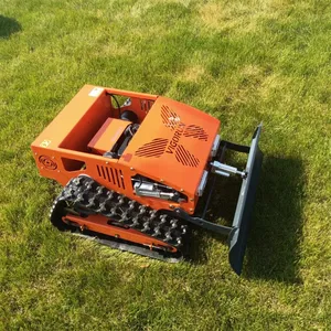 Industrial Cordless Cutting Height 10-150mm Adjustable Remote Distance 200M Remote Controlled Grass Cutter Machine thumbnail-2