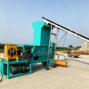 Three Cylinder Hydraulic Hay Baler Machine for Straw and Grass Packing thumbnail-4