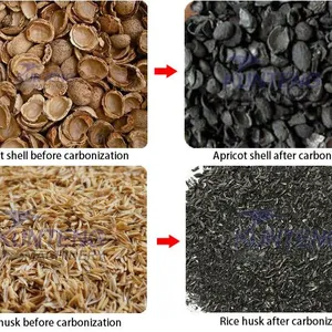 Automatic Coconut Charcoal Processing Machine Wood Charcoal Briquette Forming Line EPC thumbnail-5