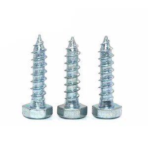 DIN 571 Carbon Steel Wood Screws With Zinc Coating thumbnail-4