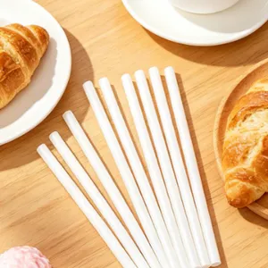 Individual Wrapped Disposable Biodegradable Straw Compostable PLA Straw thumbnail-3