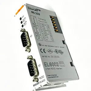 Beckhoff EL6002 EtherCAT Serial Interface Terminal 2-Channel RS232 Communication Module Industrial Automation thumbnail-4