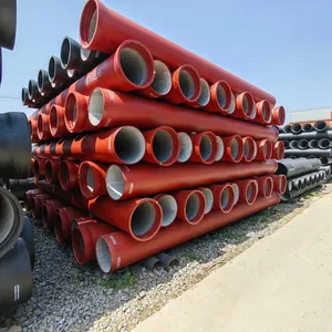 ISO 2531 K9 Ductile Iron Pipe DN80-DN2600 Cement Lined for Potable Water Supply thumbnail-5