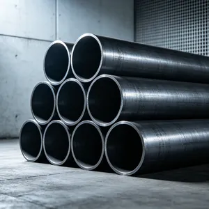 Hot Rolled Seamless Carbon Steel Pipe for Petrochemical Plant Municipal Engineering Gas Use, ASTM Standard, 10# 20# 45# thumbnail-1