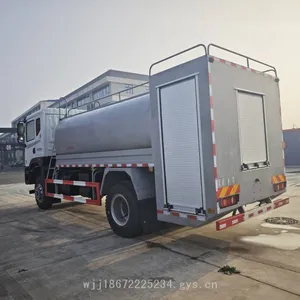 Dongfeng Huashen t5 4x4 12-cubic-meter Fire-fighting Sprinkler Truck, 4*4 Drive Emergency Water Spraying Vehicle thumbnail-5