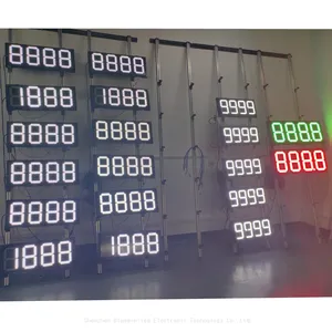350W Intelligent Wifi/RF/LCD Led Gas Station Price Signs Control Panel Box thumbnail-3