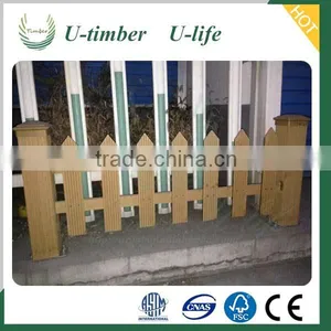 Wide Varieties and Designs Timber Wood Outdoor WPC Fence thumbnail-1