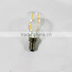 2016 New Product Hot Selling! G45 Led Lamp 2w E14 220v-240v Dimmable Led Filament Bulb With CE&RoHS 2Years Warantty thumbnail-6