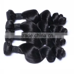 Short Long Human Hair Loose Wave Wavy Human Hair Extensions Bundles for Black Women thumbnail-2