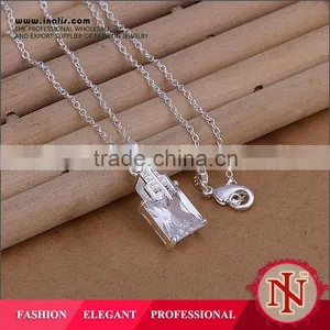 Wholesale Price Fashion Jewelry Princess Cut Diamond LKNSPCP263 thumbnail-1