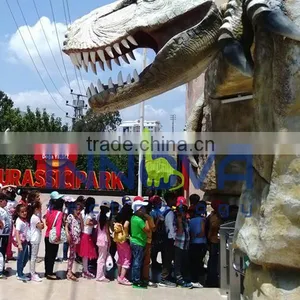 Life-size Moving Realistic Museum Exhibition Animatronic Dinosaur thumbnail-1