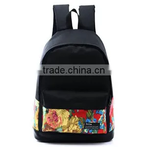 2016 New Chinese Style School Bags Girls&boy Canvas Backpack Men's Travel Bags Women Backpacks thumbnail-2