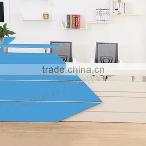Simple Office Reception Desk Counter Tufted Reception Desk Design (SZ-RTB012-1) thumbnail-1