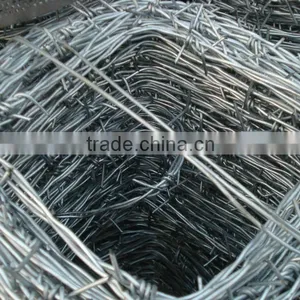 2013Hot-Salel! Low Price Galvanized/PVC Coated Barbed Wire thumbnail-6