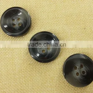Resin 4 Holes Horn Button thumbnail-2