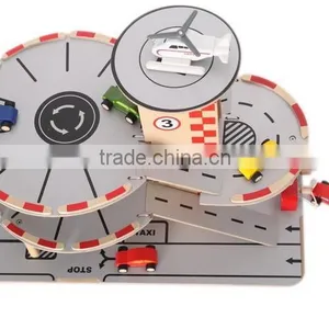 Good Quality Children Educational Play Set Wooden Car Toy Garage Cheap Price Parking Toy Quality Choice thumbnail-4