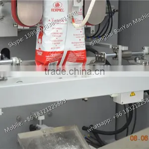 Fully Automatic Coconut/ Turmeric/ Potato /egg Powder Pouch Packing Filling Machine thumbnail-5