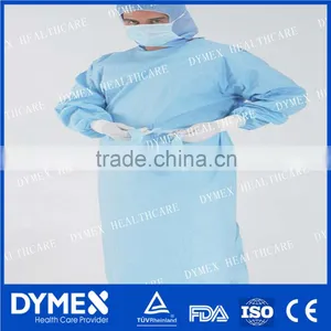 High Quality SMS Sterile Hospital Surgeon Doctors Operation Disposable Surgical Gowns thumbnail-2