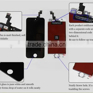 Factory Bulkly Supply for Iphone 5s Touch, for Iphone 5s Screen, for Iphone 5s Touch Screen Digitizer thumbnail-1