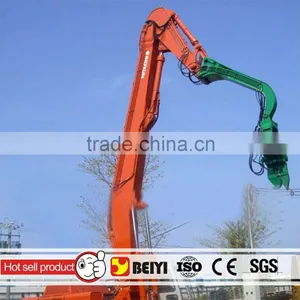 BEIYI Easy Operation Flexible Control Excavator Pile Hammer thumbnail-1