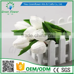 2016 Wholesale Latex PU Artificial Flowers Real Touch Bouquet For Wedding Bridal Decor Display Flower thumbnail-3