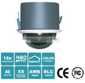 1/4" 18x Optical Zoom Indoor Speed Dome PTZ Camera thumbnail-1