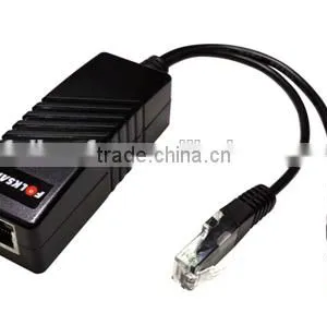 Good Quality 10/100M Poe Splitter 37-57V for IP Cameras POE Splitter From Folksafe,Power in and Out is Isolated thumbnail-1