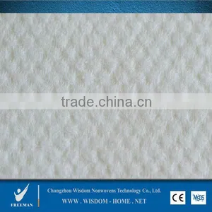 Viscose Polyester Cotton PP ES Spunlace Spunbond Thermal Bond Hot Air Through Nonwoven Fabric Rolls for Wipes Sanitary Diapers thumbnail-2