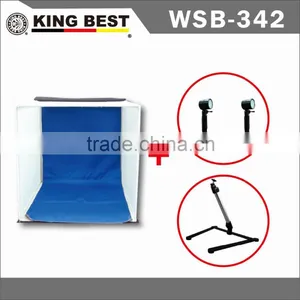 KINGBEST 40x40cm Foldable Shooting Tent Kit Photo LED Studio Shooting Tent Photo Studio Light Kit thumbnail-3