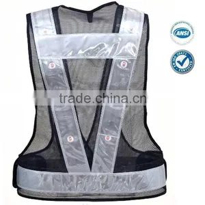 16 LED Light up Safety Vest thumbnail-2