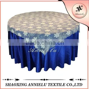 Beautiful White Embroidery Table Cover Wedding thumbnail-1