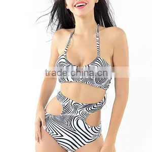 Sexy Zebra Bikini Swim Suit Bathing Suits Swimwear Cover Up Beach Dress From Trade Assurance Supplier thumbnail-3