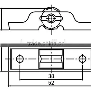 Nylon Pulleys For Sale,Sliding Window Roller thumbnail-6