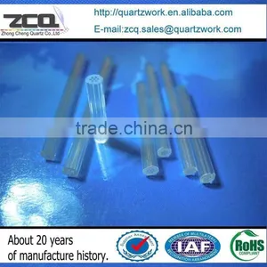 Ozone Free Capillary Quartz Glass Tube With Seven Or Four Holes Inside thumbnail-1