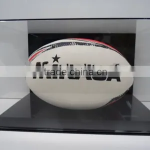 Custom Acrylic Basket Display Perspex Ball Case Clear Lucite Basket Ball Box With LED Ligtht thumbnail-6