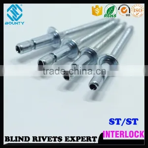 DOME HEAD STRUCTURAL INTERLOK RIVETS thumbnail-2