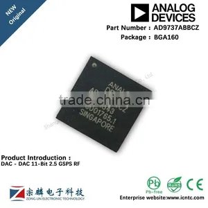 Genuine Original AD9737ABBCZ BGA160 BGA160 AD9737 DAC thumbnail-1