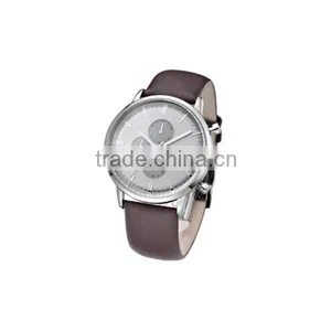 Three Eyes Six Hands Calendar Japan Movt Quartz Watch Stainless Steel Back thumbnail-4