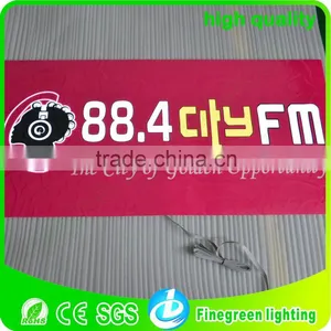 fm Vedio Customised el Poster Logo,100*50cm New Making el Technology High Brightness thumbnail-2
