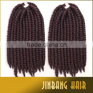 2x Havana Mambo Braiding Twist Hair Synthetic Fiber Havana Crochet Braiding Hair Mambo Twist thumbnail-4