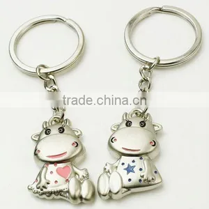 Fashion Cattle Lovers Key Ring With Logo thumbnail-1